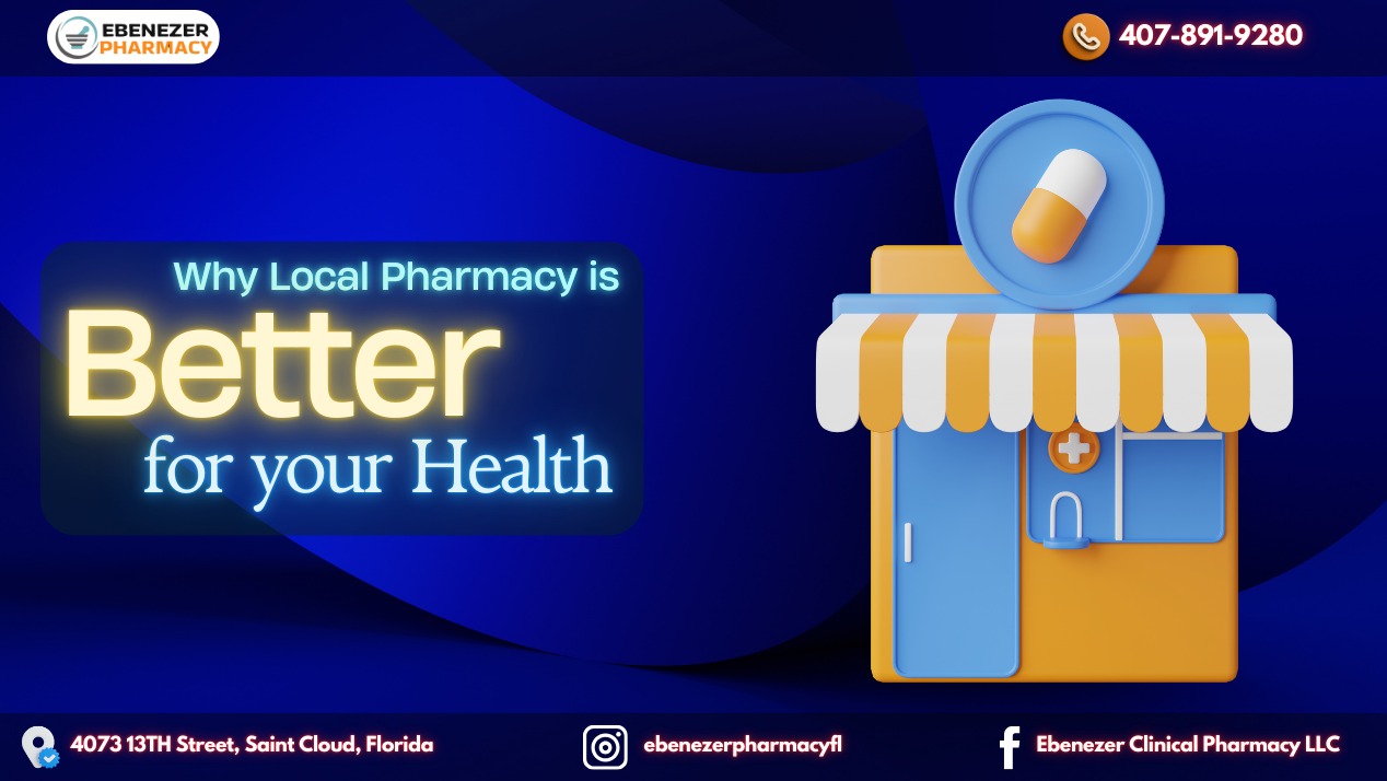 Why Local Pharmacy is Better for Your Health?